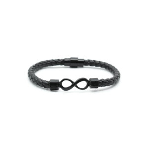 Bracelet for men Black Infinity MB9023