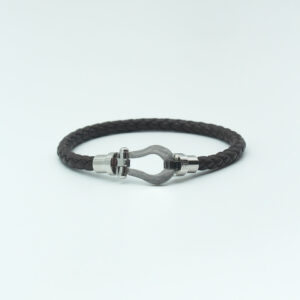 Bracelet for men FRED brown silver MB9047