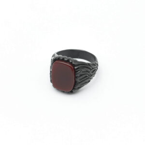 Men’s Ring Black Red B0125