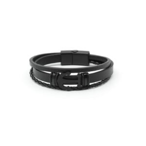Bracelet for men Black Marine MB9093