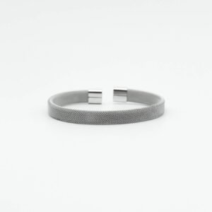 Bracelet for men Silver Stripe MB9095