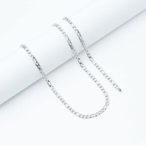 Men’s Silver Necklace and Bracelet MF MN1314