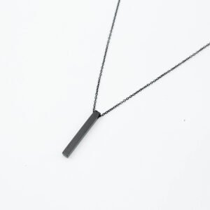 Men’s Black Midnight Necklace MN1289