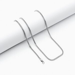 Men’s Silver Necklace and Bracelet SmallHite MN1257