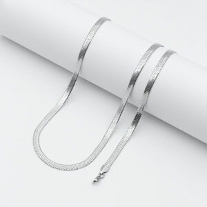Men’s Silver Necklace and Bracelet VINE MN1220