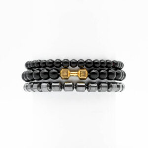 Set: 3 bracelets for men MUS BH8971
