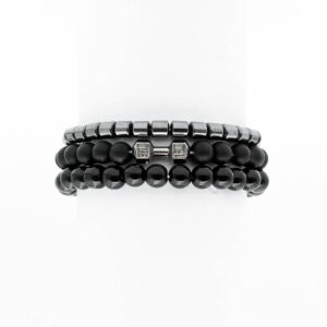 Set: 3 bracelets for men MUS BH8970
