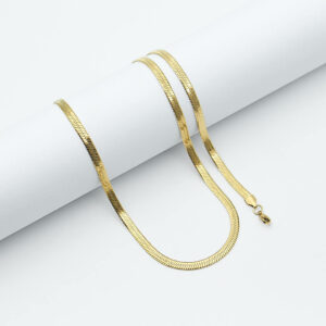 Men’s Gold Necklace and Bracelet VIINE MN1262