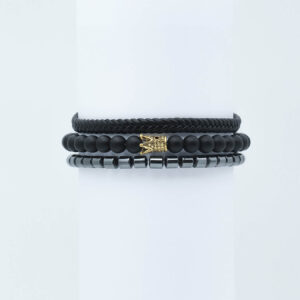 Set: 3 bracelets for men GOLDCROWN BH9066